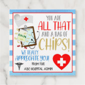 Verpleegkundewaarneming Label (Voorkant)