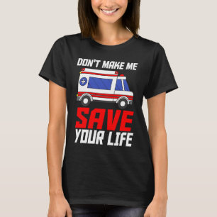 Verpleegkundig Ambulancebegeleider Medisch Technic T-shirt
