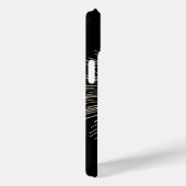  verpleegkundig Beer met modern wit vuurwerk Case-Mate iPhone Case (Achterkant / Rechts)