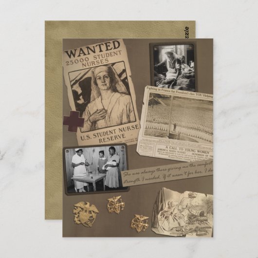 verpleegkundig Briefkaart (Voorkant / Achterkant)