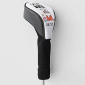 Verpleegkundig personeel golfheadcover (Schuin)