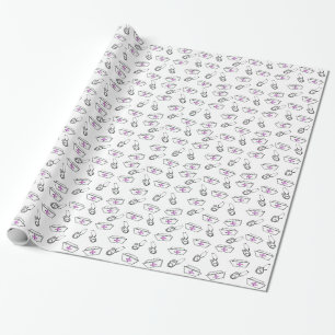 Verpleegkundig Pet en stethoscoop Cadeaupapier