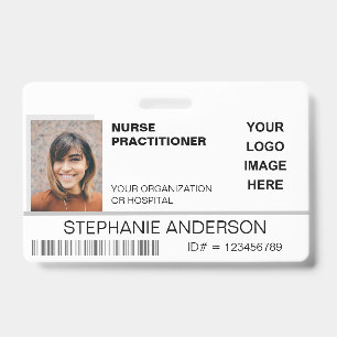 Verpleegkundig Specialist Pasfoto ID Ziekenhuis Lo Badge