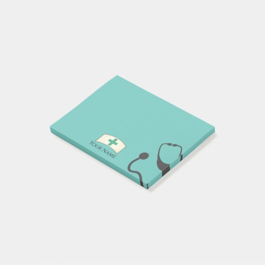 Verpleegkundige Aangepaste ticky Post-it® Notes (Schuin)