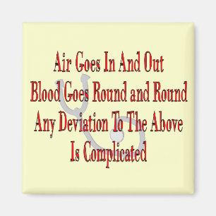 Verpleegkundige/Ademhalingstherapie Giften Magneet