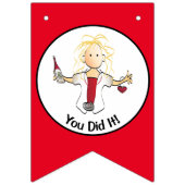 Verpleegkundige Afstuderen RN LPA CNA-banner voor  Vlaggetjes (Tweede vlag)