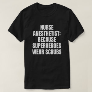 Verpleegkundige anesthesist t-shirt