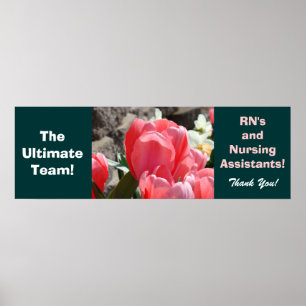 Verpleegkundige assistenten RN Ultimate Team Bedan Poster