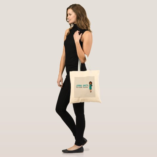 Verpleegkundige Canvas tas (Voorkant (model))