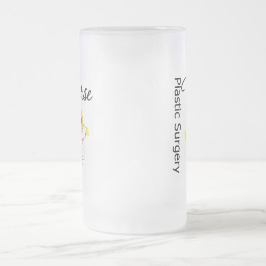 Verpleegkundige Chick v2 Plastic chirurgische ingr Matglas Bierpul (Center)