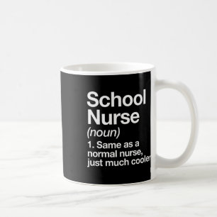 Verpleegkundige definitie grappig terug naar schoo koffiemok
