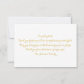 verpleegkundige Doctor in de gezondheidszorg Profe Bedankkaart (Achterkant)