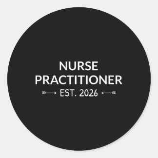 Verpleegkundige Est 2026 Toekomstige Np School Ronde Sticker