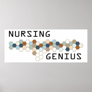 Verpleegkundige Genius Poster