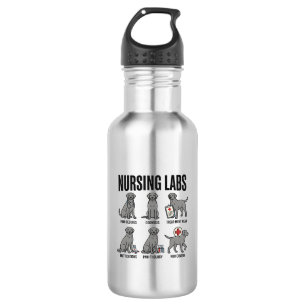 Verpleegkundige Labs Hond Medische Stunt Vector T- Waterfles