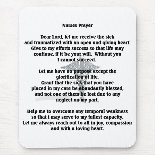 Verpleegkundige Muismat (Voorkant)