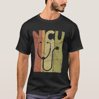 Verpleegkundige NICU Vintage Neonatale Intensive C T-shirt
