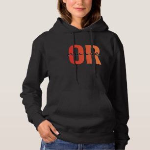 Verpleegkundige operatiekamer moderne typografie hoodie
