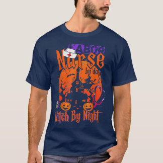 Verpleegkundige per dag getuige van nachtelijke ve t-shirt