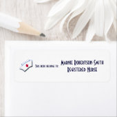 Verpleegkundige Pet/Dit boek behoort tot: Naam per Etiket (Insitu)