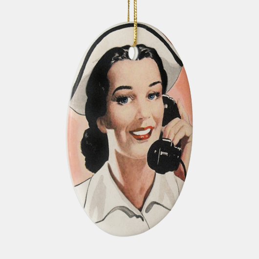 Verpleegkundige - SRF Keramisch Ornament (Rechts)