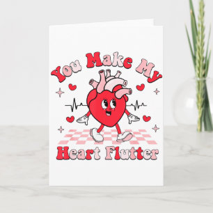 Verpleegkundige Valentijnsgruß Mijn Hart Gaat Als  Kaart