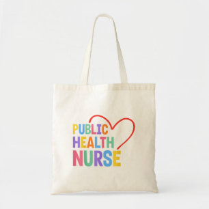 Verpleegkundige Volksgezondheid Hart Tote Bag