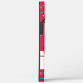 Verpleegkundige Whimsy Medical Art Red Name Persoo Case-Mate iPhone Case (Achterkant / Rechts)