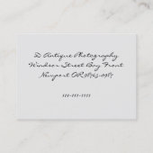 Verpleegkundige WWWI Visitekaartje (Achterkant)