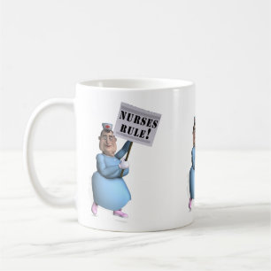 Verpleegkundigen aan het roer! koffiemok