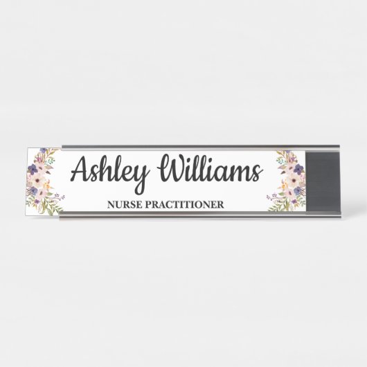 Verpleegkundigen Afstuderen Gift for NP Afstudeerd Bureau Naambordje (Voorkant)