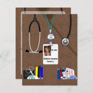 Verpleegkundigen Afstuderen Uitnodiging in Browns