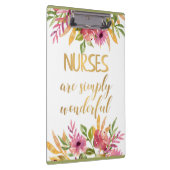 Verpleegkundigen citaat Waardering Dank u Afstuder Klembord (Rechts)