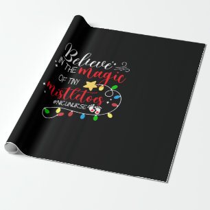 Verpleegkundigen geloven in de Magische Magie Cadeaupapier