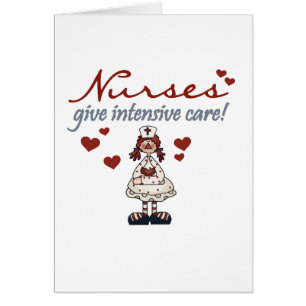 Verpleegkundigen geven Intensive Care T-shirts en 