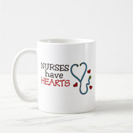 Verpleegkundigen hebben hart koffiemok