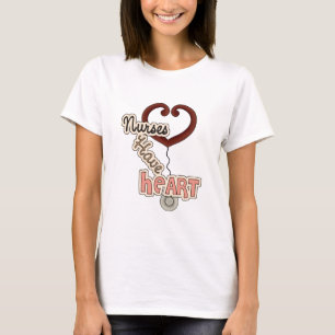 Verpleegkundigen hebben hart t-shirt