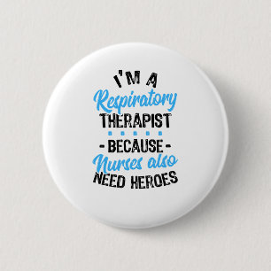 Verpleegkundigen hebben ook helden nodig ronde button 5,7 cm
