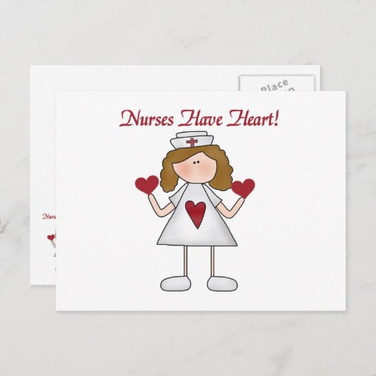 Verpleegkundigen hebben T-shirts en geschenken Briefkaart (Voorkant / Achterkant)