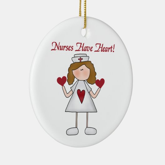Verpleegkundigen hebben T-shirts en geschenken Keramisch Ornament (Rechts)