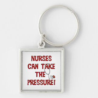 Verpleegkundigen kunnen de druk op zich nemen sleutelhanger