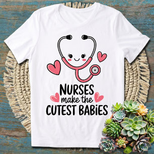 Verpleegkundigen maken de Schattigee baby's - Grap T-shirt