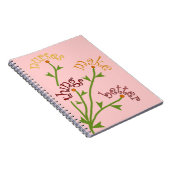 Verpleegkundigen maken dingen beter met Bouquet-la Notitieboek (Rechterzijde)