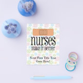 Verpleegkundigen maken het beter, Bandage Flyer (Enkel)