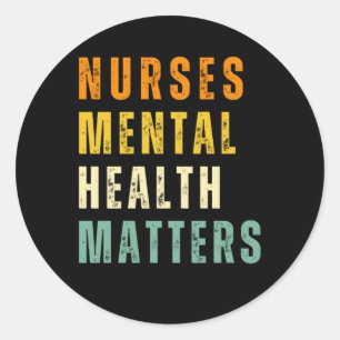 Verpleegkundigen Mental Health S Sticker