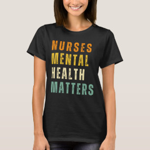 Verpleegkundigen Mental Health S Sticker T-shirt