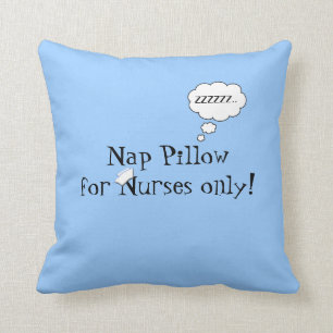 Verpleegkundigen Nap Pillow-Blue Kussen