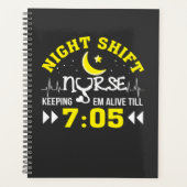 Verpleegkundigen | Night Shift Nurse Keeping Alive Planner (Voorkant)