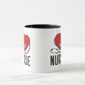 Verpleegkundigen ontwerp Zuster Vrienden Geregistr Mok (Midden)