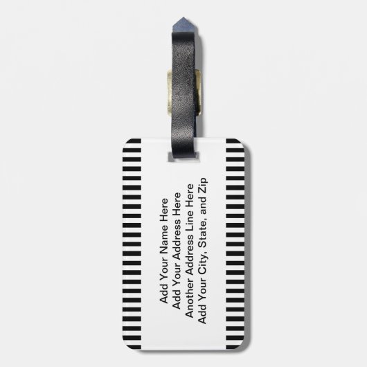 Verpleegkundigen R Angels Bagagelabel (Achterkant verticaal)